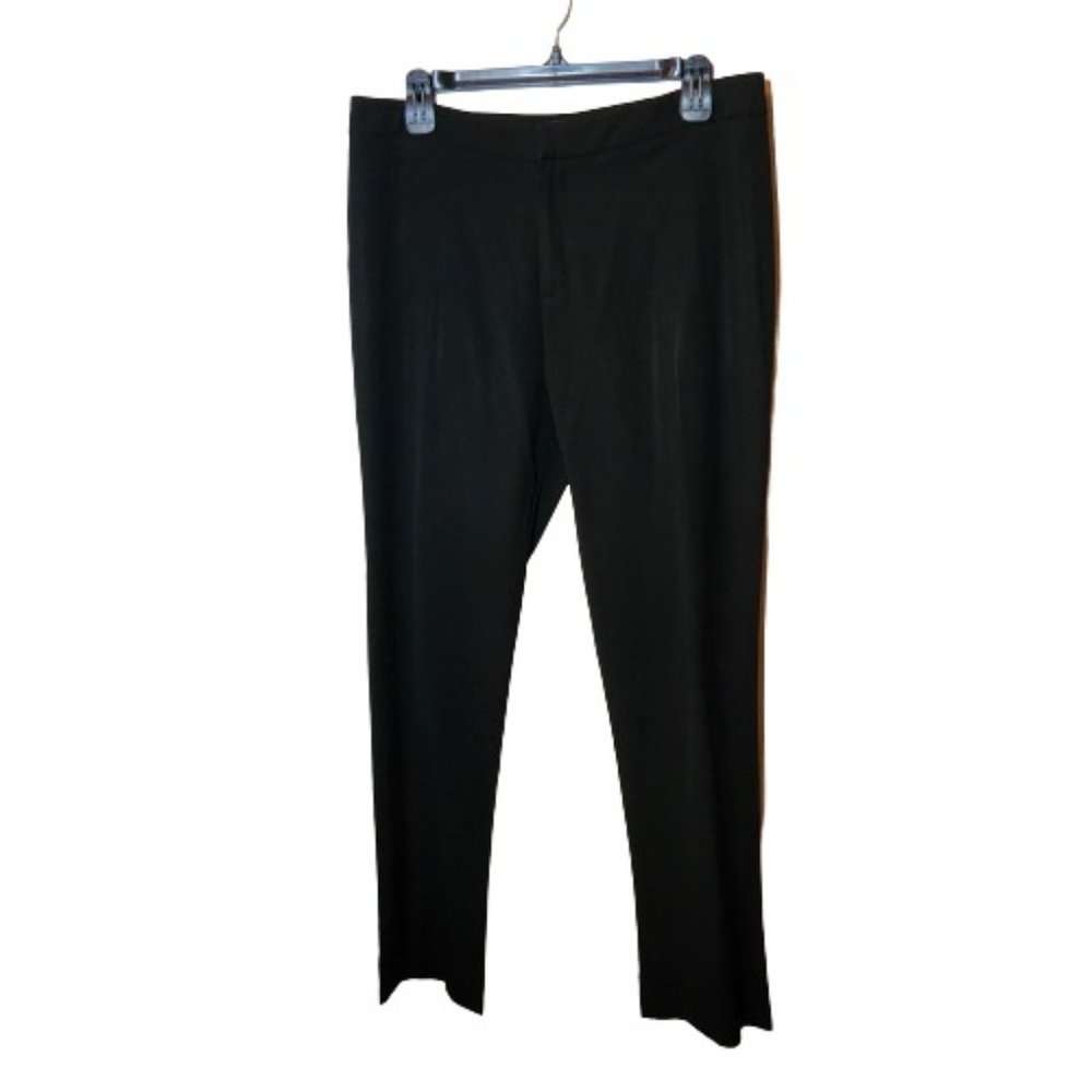 Ralph Lauren Collection Purple Label Italy Black Wool Pants Size 10